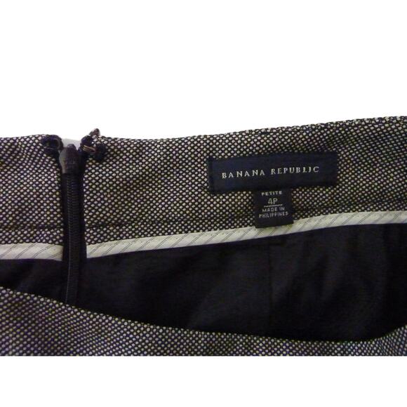 Banana Republic Jacquard Skirt 4P Wool Blend - Picture 5 of 7